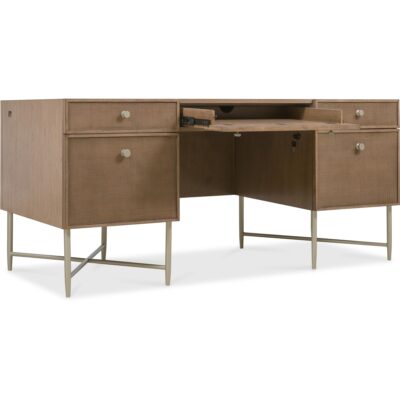 Sonnet Executive Desk 6072-10462-85 6072 10462 85 open silo