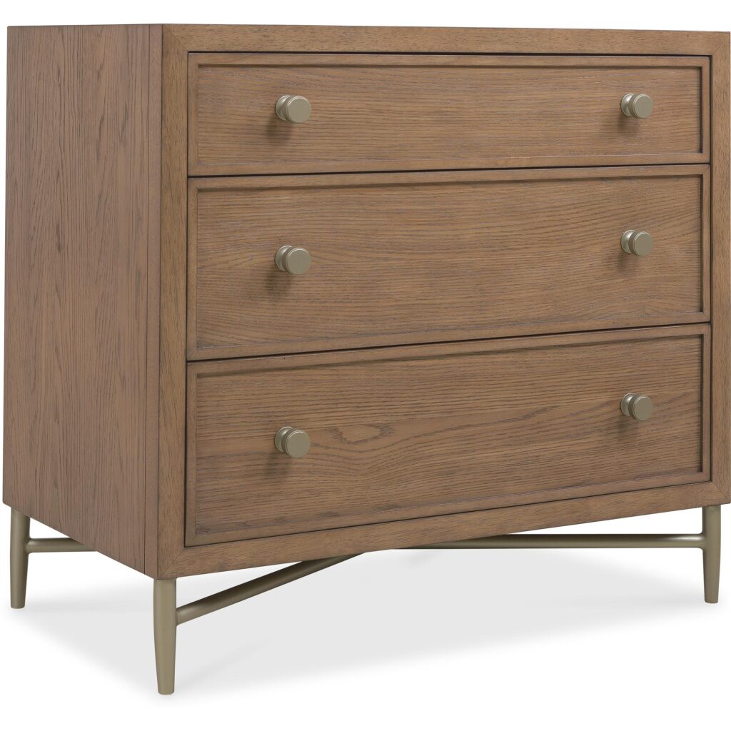 Sonnet Three-Drawer Nightstand