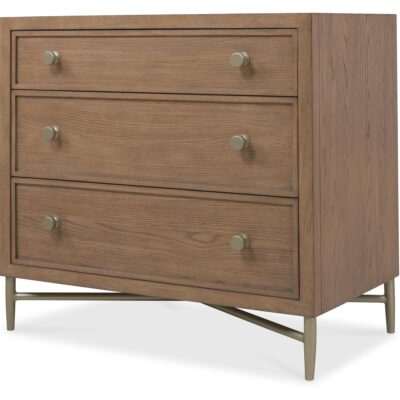 Sonnet Three-Drawer Nightstand 6072-90216-85 6072 90216 85 silo1