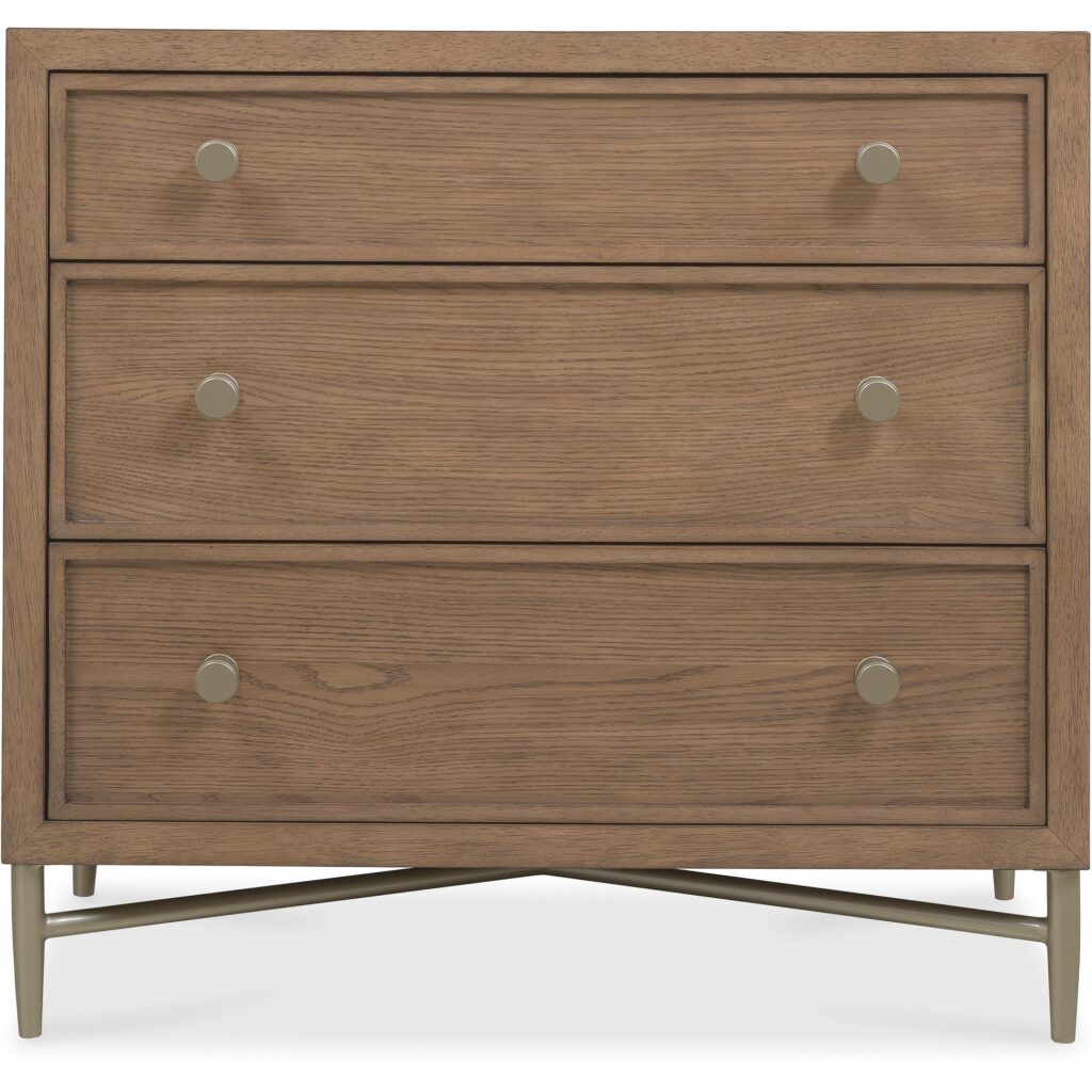 Sonnet Three-Drawer Nightstand - Image 3