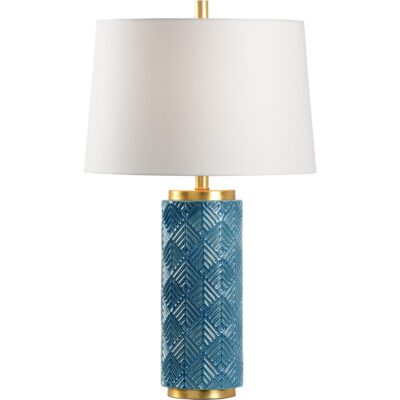 Mountain Pine Lamp - Denim