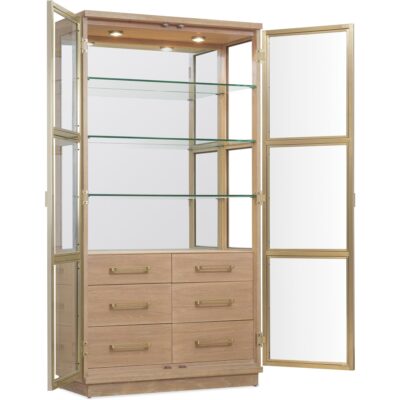 Banyon Bay Display Cabinet 6081-75906-82 6081 75906 82 open silo