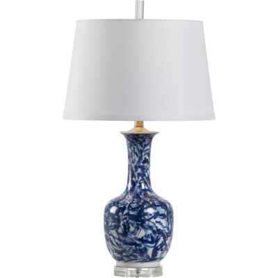 Blue Belle Lamp