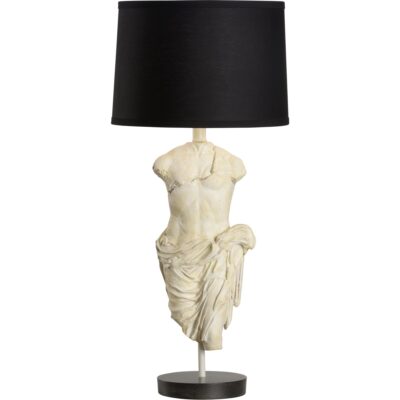Roman Emperor Statue Lamp