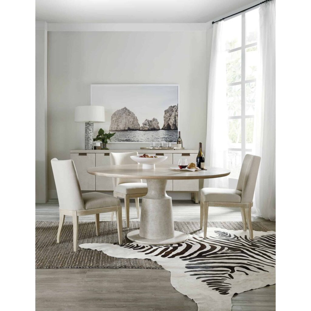 Cascade Pedestal Dining Table - Image 4