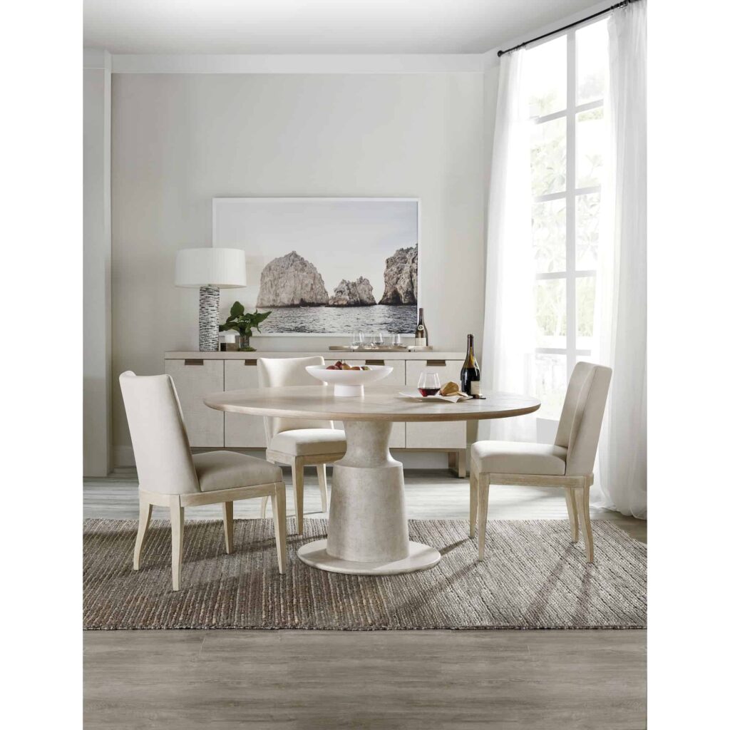 Cascade Pedestal Dining Table - Image 6