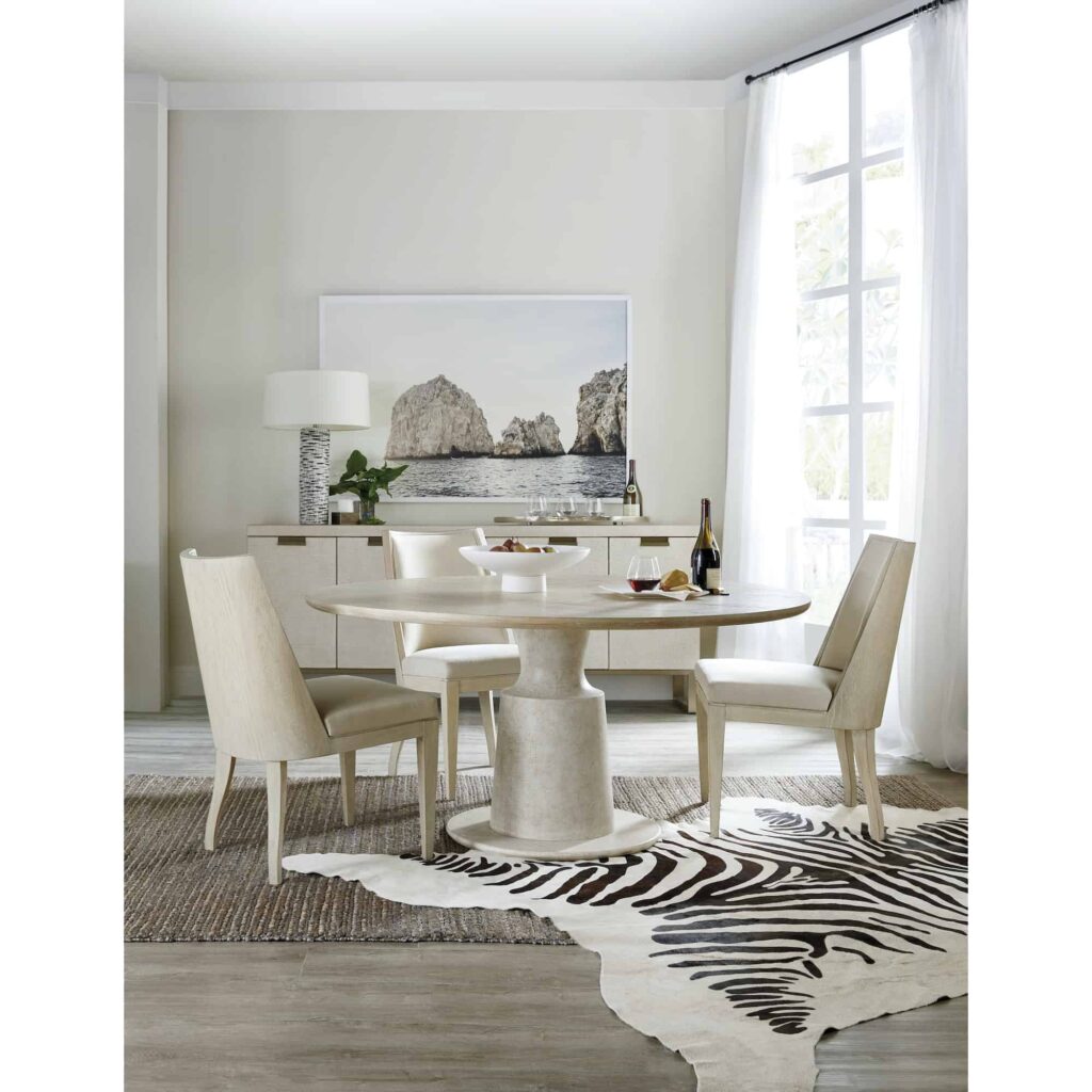 Cascade Pedestal Dining Table - Image 5