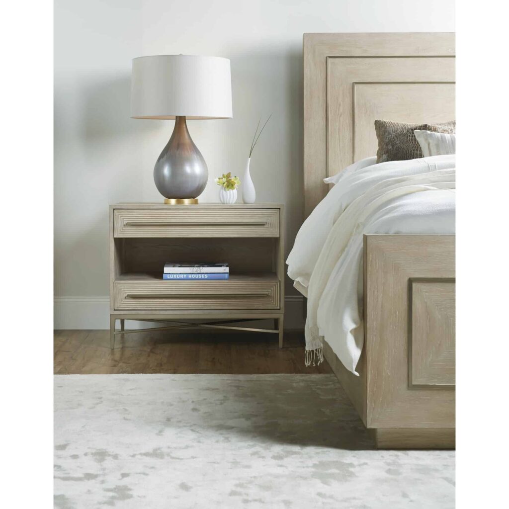 Cascade Two-Drawer Nightstand - Image 3