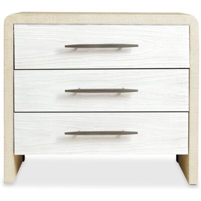 Cascade Three-Drawer Nightstand 6120-90116-05 6120 90116 05 straight silo