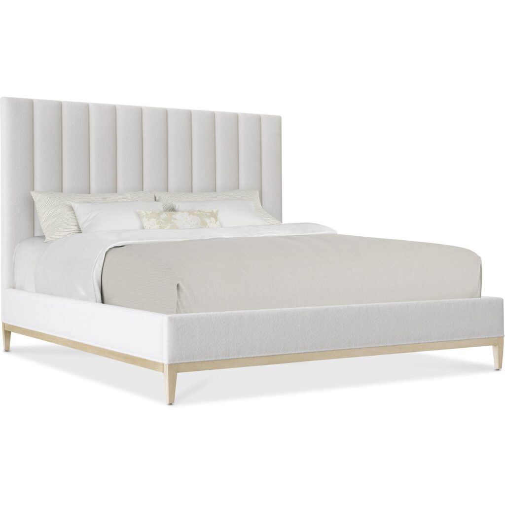 Cascade King Upholstered Bed