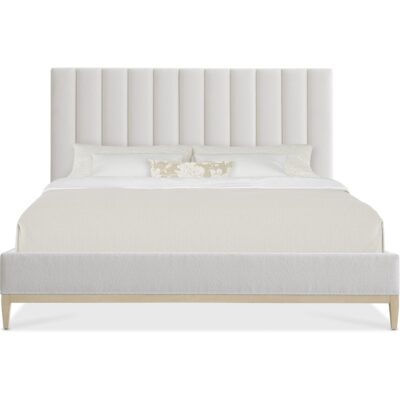 Cascade King Upholstered Bed 6120-90366-80 6120 90366 80 straight silo