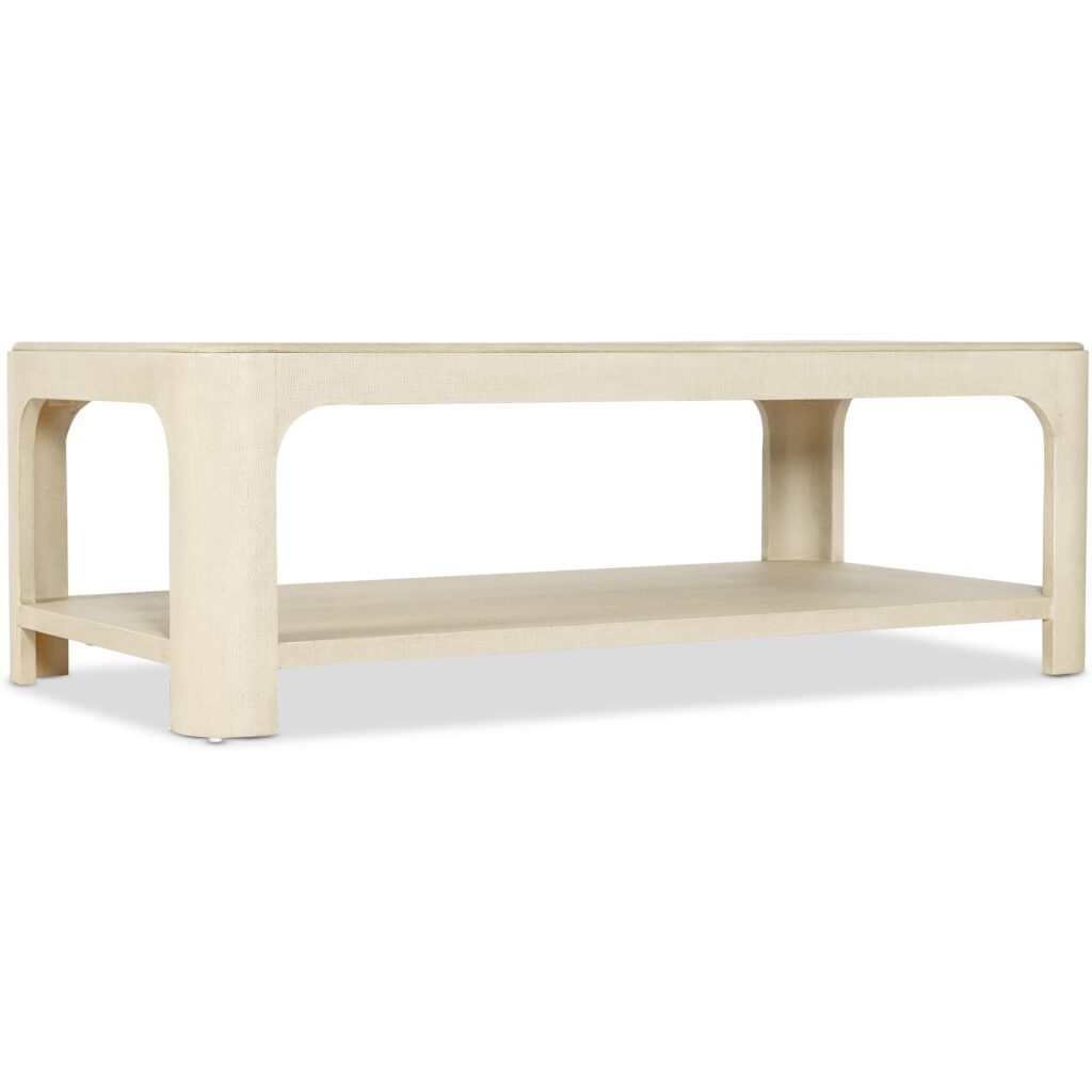 Archives Raffia Rectangle Cocktail Table