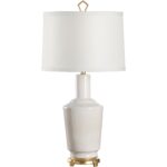 Emma Lamp- Crackled Snow 7 Emma Lamp- Crackled Snow 61495 61495 B