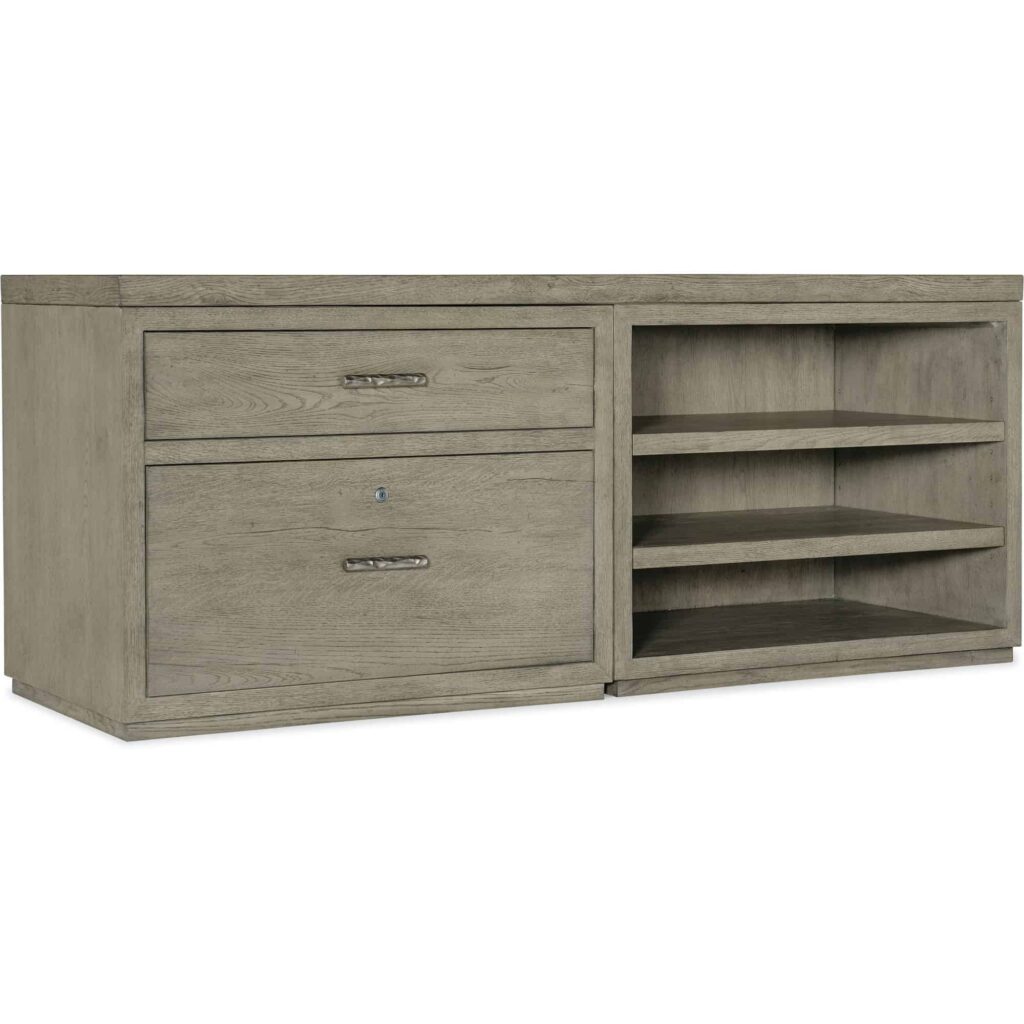 Linville Falls Credenza - 72in Top-Lateral File and Open