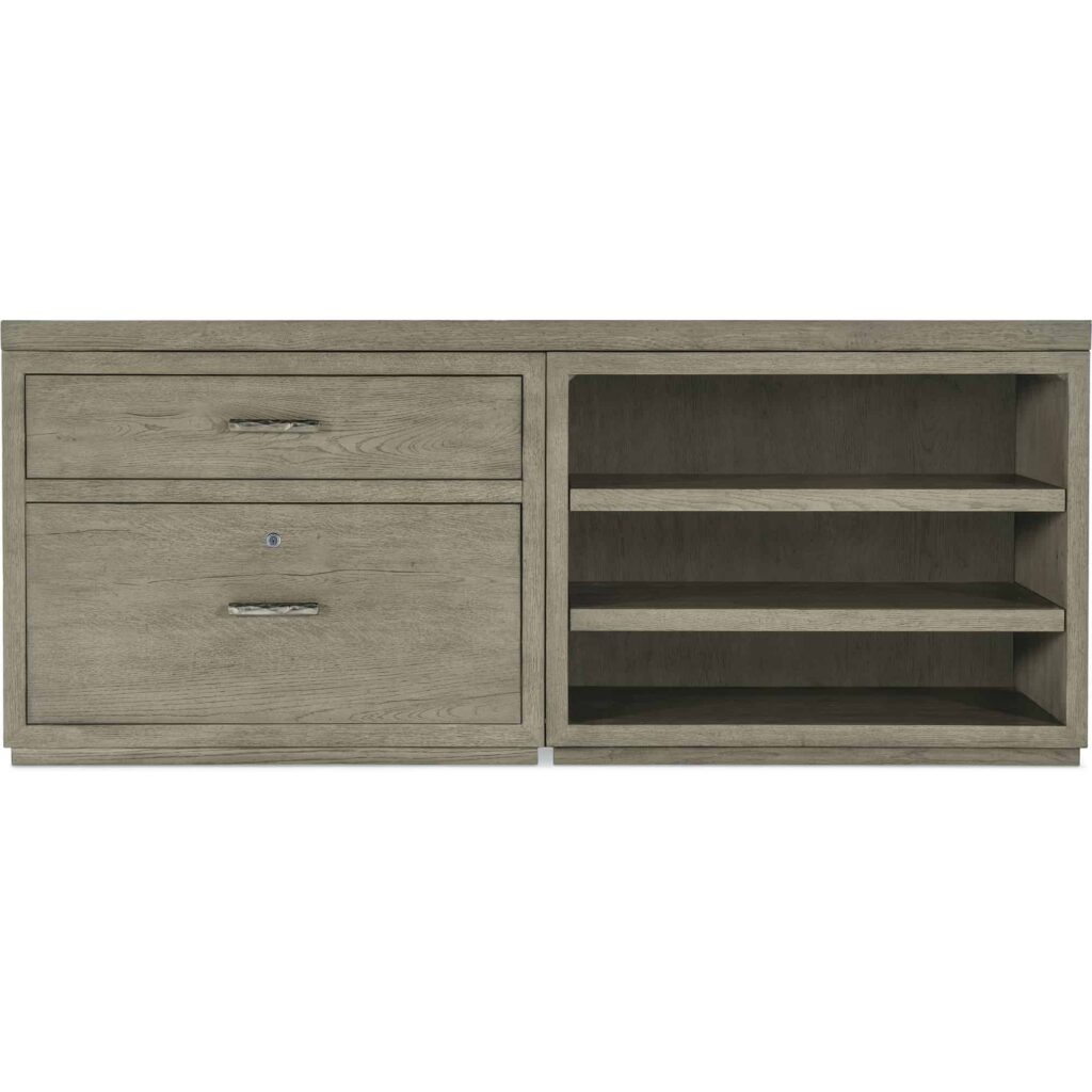 Linville Falls Credenza - 72in Top-Lateral File and Open - Image 3