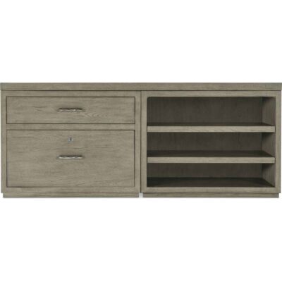 Linville Falls Credenza - 72in Top-Lateral File and Open 6150-10909-85 6150 10909 85 straight silo