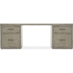 Linville Falls Desk - 84in Top-2 Small Files 6150-10913-85 6150 10913 85 straight silo
