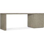 Linville Falls Desk - 84in Top-Small File and Leg 6150-10915-85 6150 10915 85 back silo