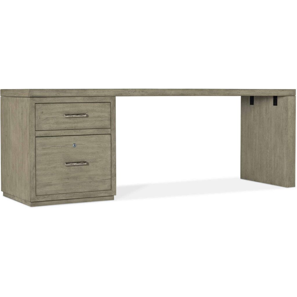 Linville Falls Desk - 84in Top-Small File and Leg