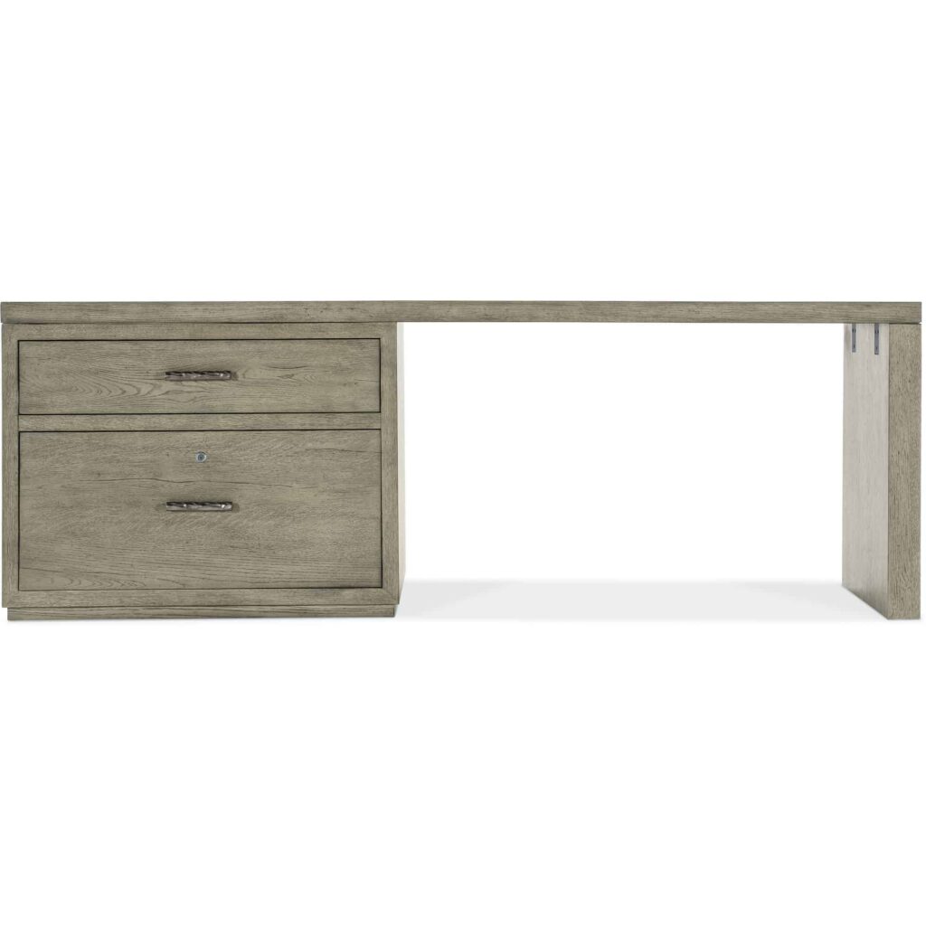 Linville Falls Desk - 84in Top-Lateral File and Leg - Image 3