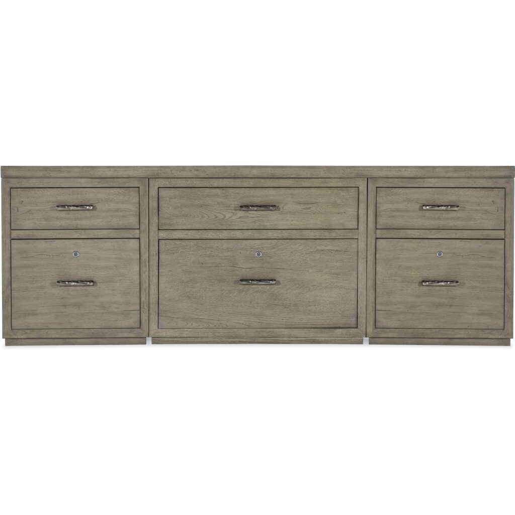 Linville Falls Credenza - 84in Top-2 Small Files and Lateral File - Image 3