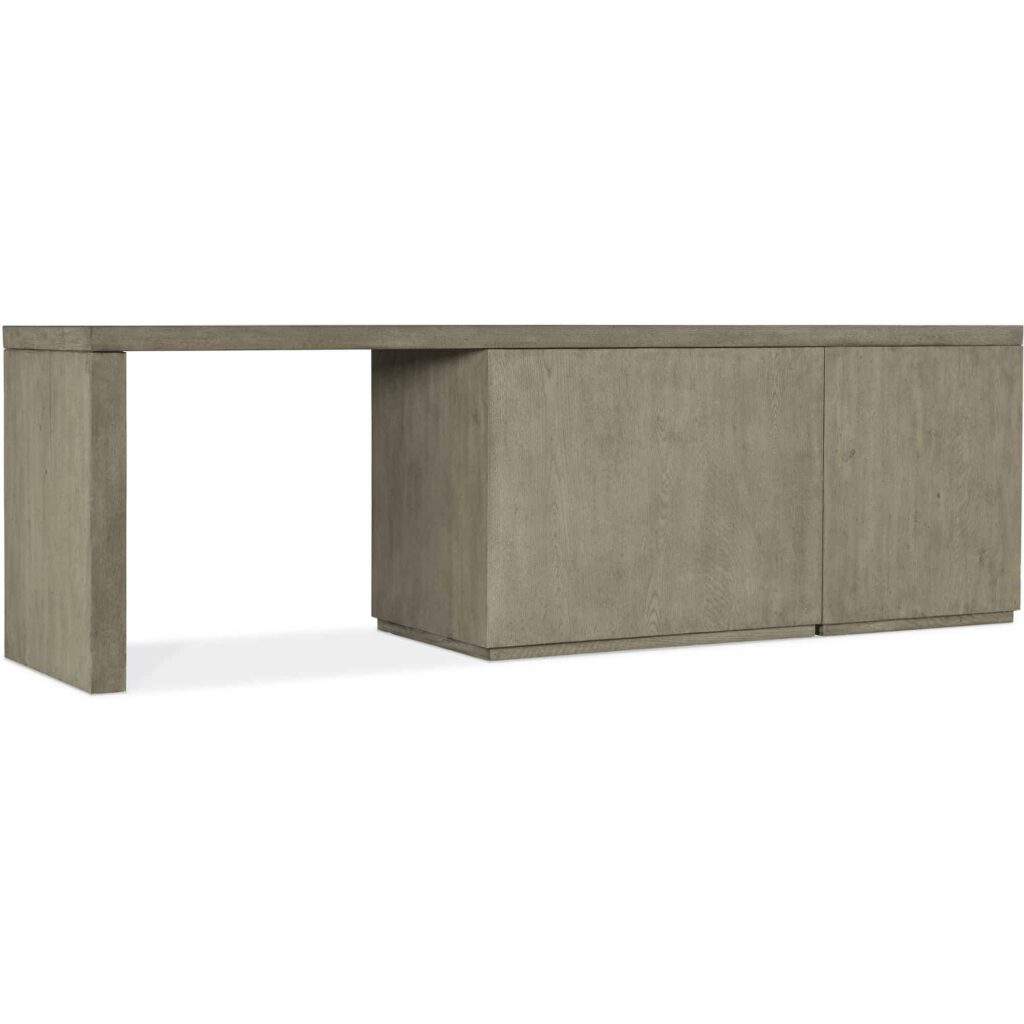 Linville Falls Desk - 96in Top-Small File-Lateral File and Leg - Image 2