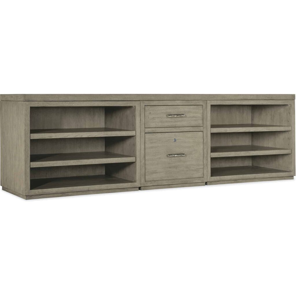 Linville Falls Credenza - 96in Top-Small File and 2 Opens