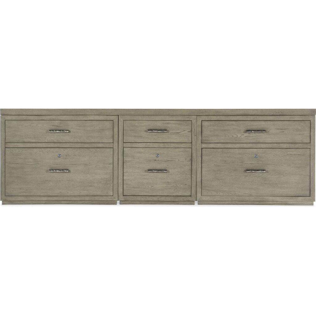 Linville Falls Credenza - 96in Top-Small File and 2 Lateral Files - Image 3