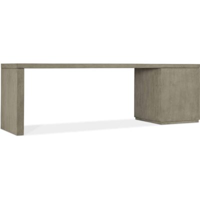 Linville Falls Desk - 96in Top-Small File and 1 Leg 6150-10946-85 6150 10946 85 back silo