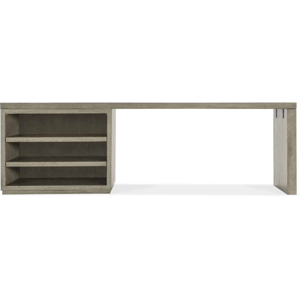 Linville Falls Desk - 96in Top-Open Desk Cabinet and 1 Leg - Image 3