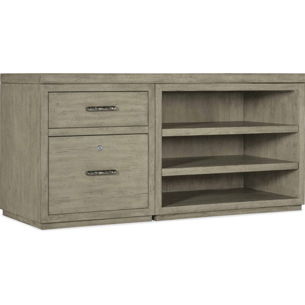 Linville Falls Credenza - 60in Top-Small File and Open