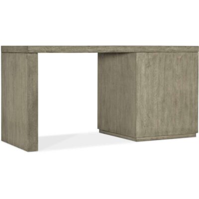 Linville Falls Desk - 60in Top-Small File and Leg 6150-10953-85 6150 10953 85 back silo