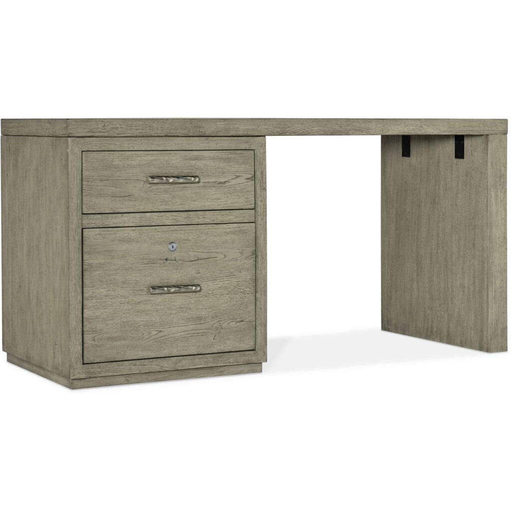 Linville Falls Desk - 60in Top-Small File and Leg