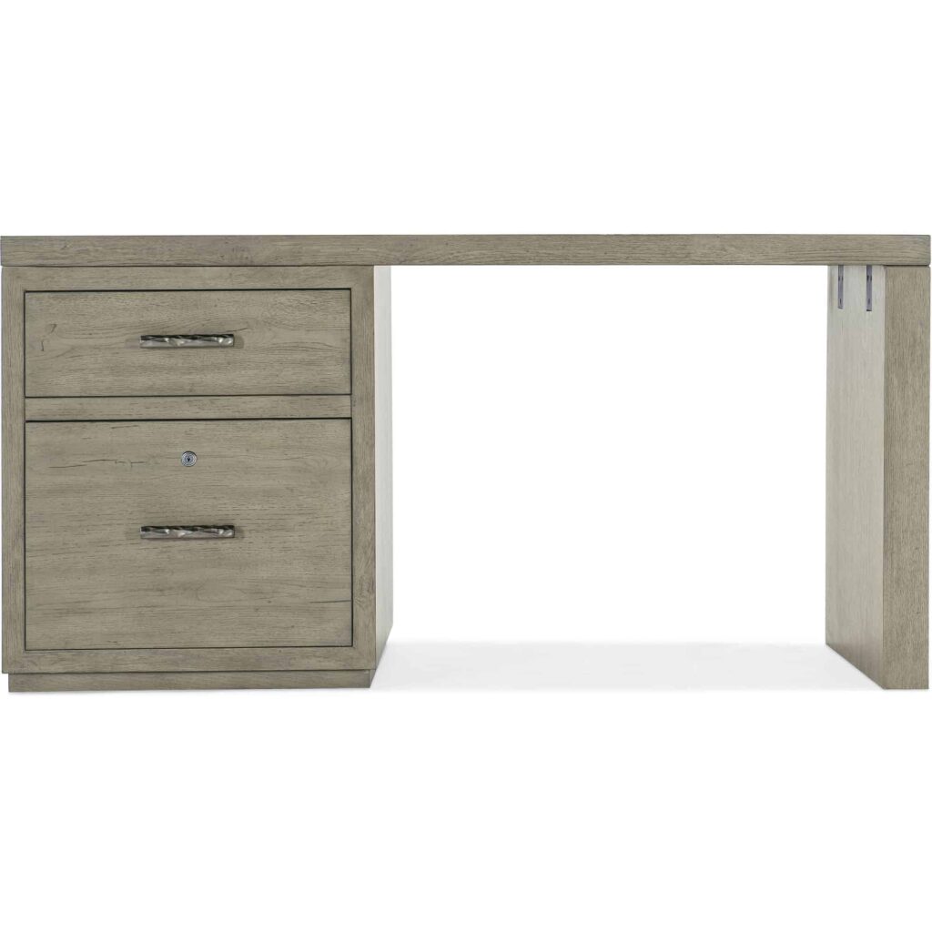 Linville Falls Desk - 60in Top-Small File and Leg - Image 3