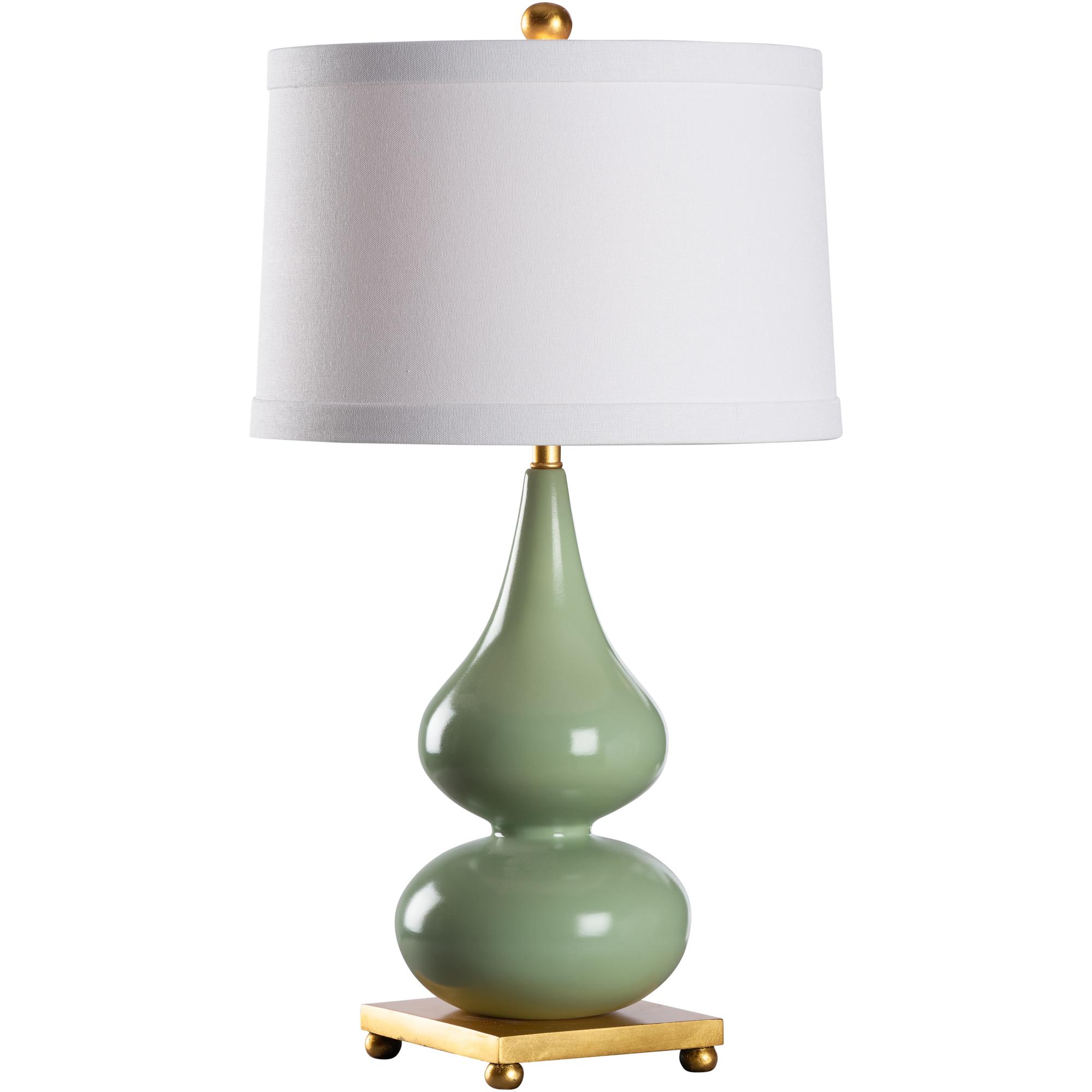 Whitney Lamp - Laurel Green 1 Whitney Lamp - Laurel Green