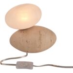 Aruna Lamp - Travertine 61540 61540 E