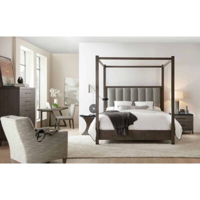 Miramar Aventura Jackson King Poster Bed w-Tall Posts & Canopy 6202-90666-TALL 6202 90666 015 115 dkw room