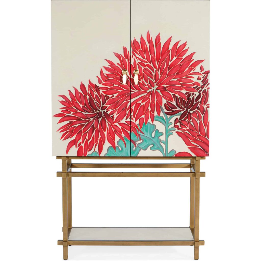 Melange Patrisha Bar Cabinet - Image 4