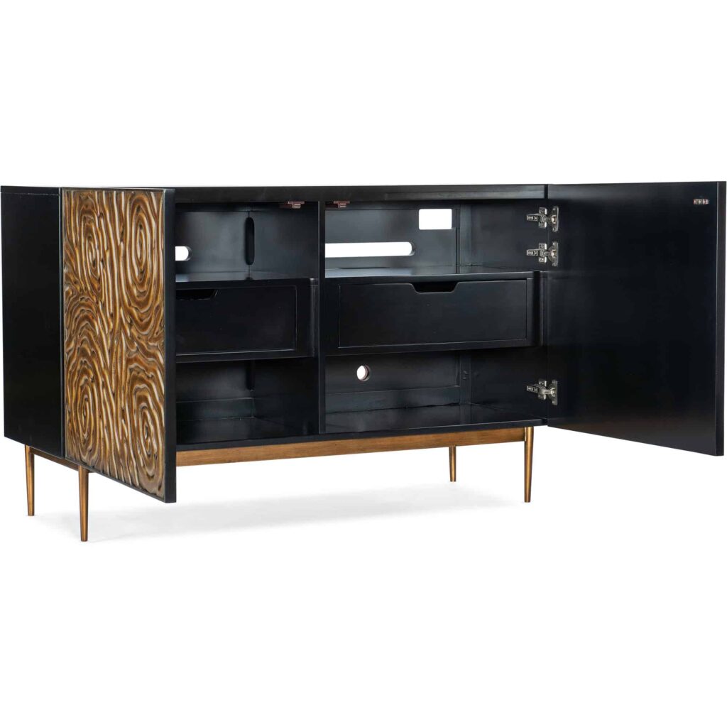 Melange Fingerprints Two Door Credenza - Image 2