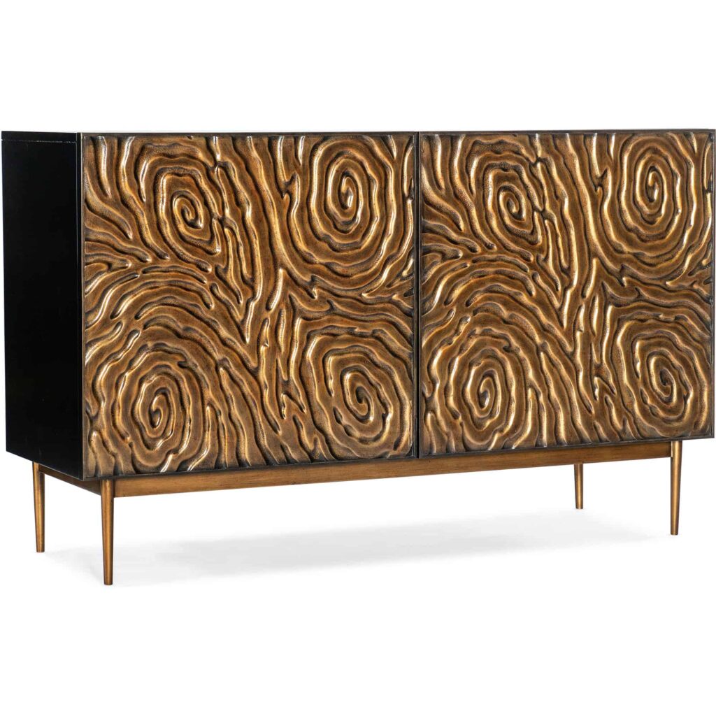 Melange Fingerprints Two Door Credenza