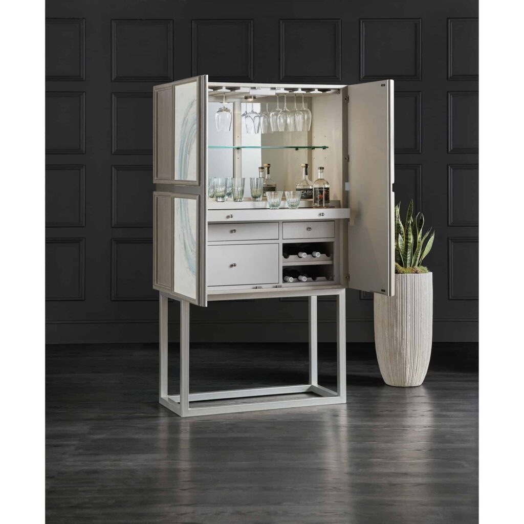 Melange Kandin Bar Cabinet - Image 7