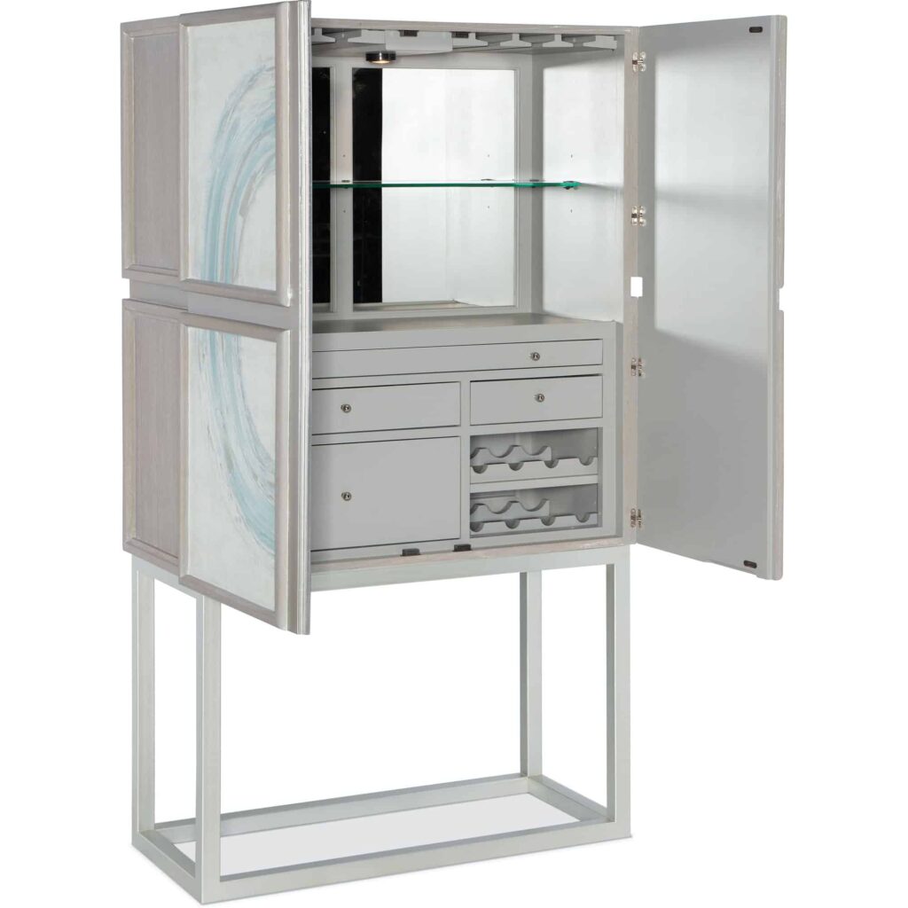 Melange Kandin Bar Cabinet - Image 2