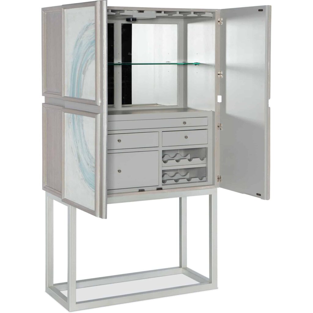 Melange Kandin Bar Cabinet - Image 3