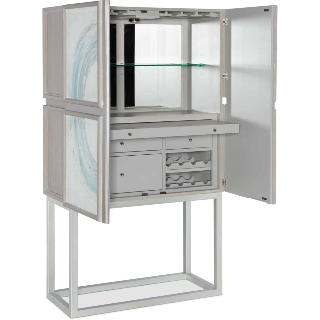 Melange Kandin Bar Cabinet - Image 4