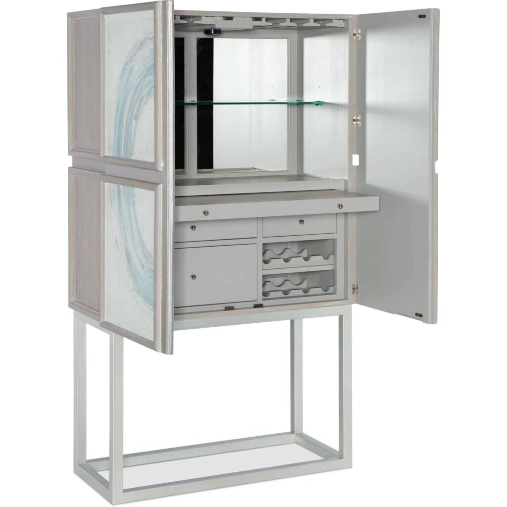 Melange Kandin Bar Cabinet - Image 5