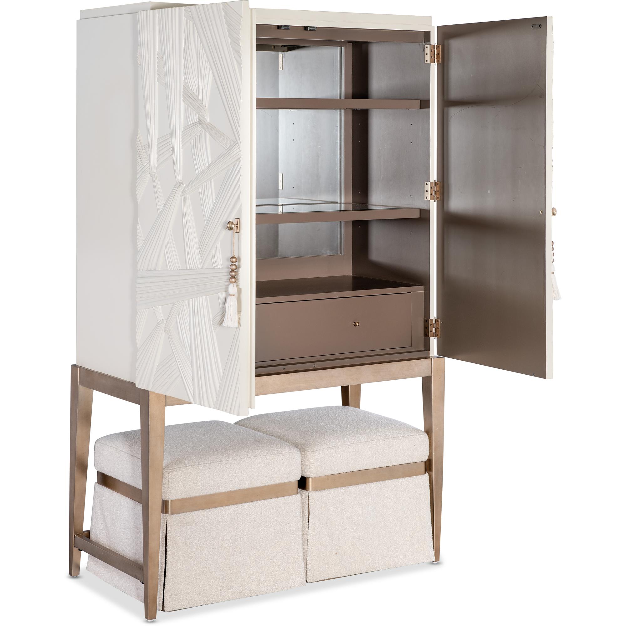 Melange Dream Weaver Bar Cabinet 8 Melange Dream Weaver Bar Cabinet - Image 8