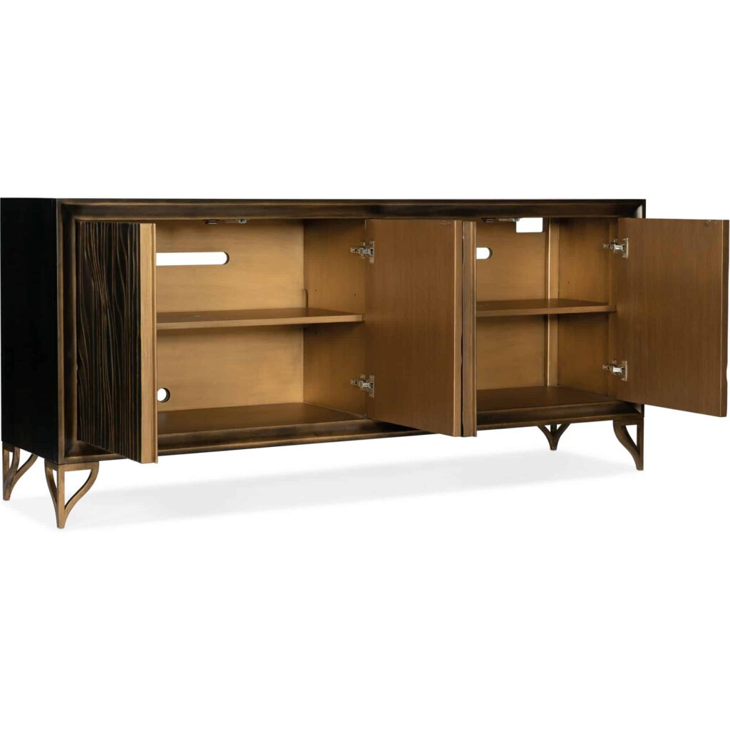 Melange Mountgomery Four Door Credenza - Image 2