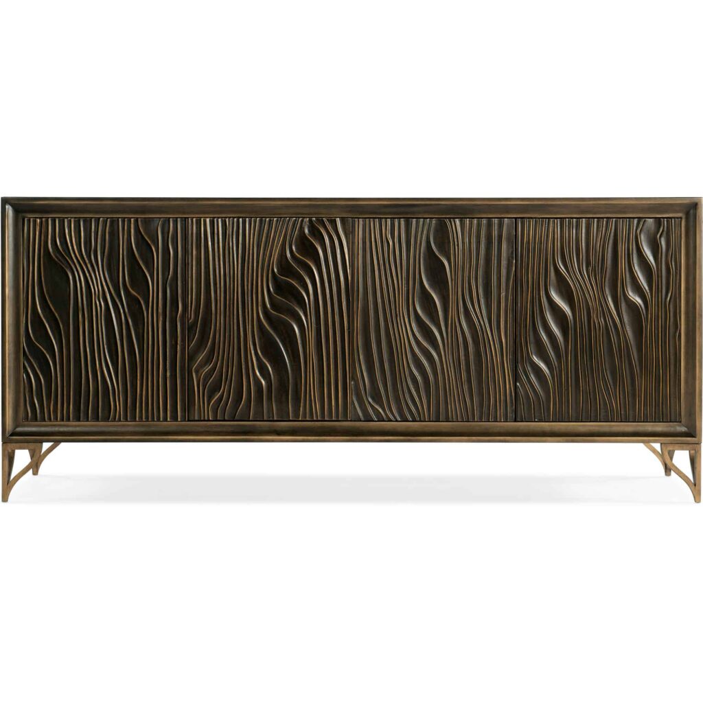 Melange Mountgomery Four Door Credenza - Image 3