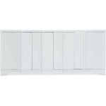 Melange Corinth Four Door Entertainment Console 628-55015-02 628 55015 02 straight silo