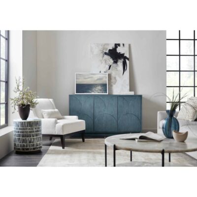 Melange Round Valley Three Door Entertainment Credenza 628-55052-45 628 55052 45 50016 00 room